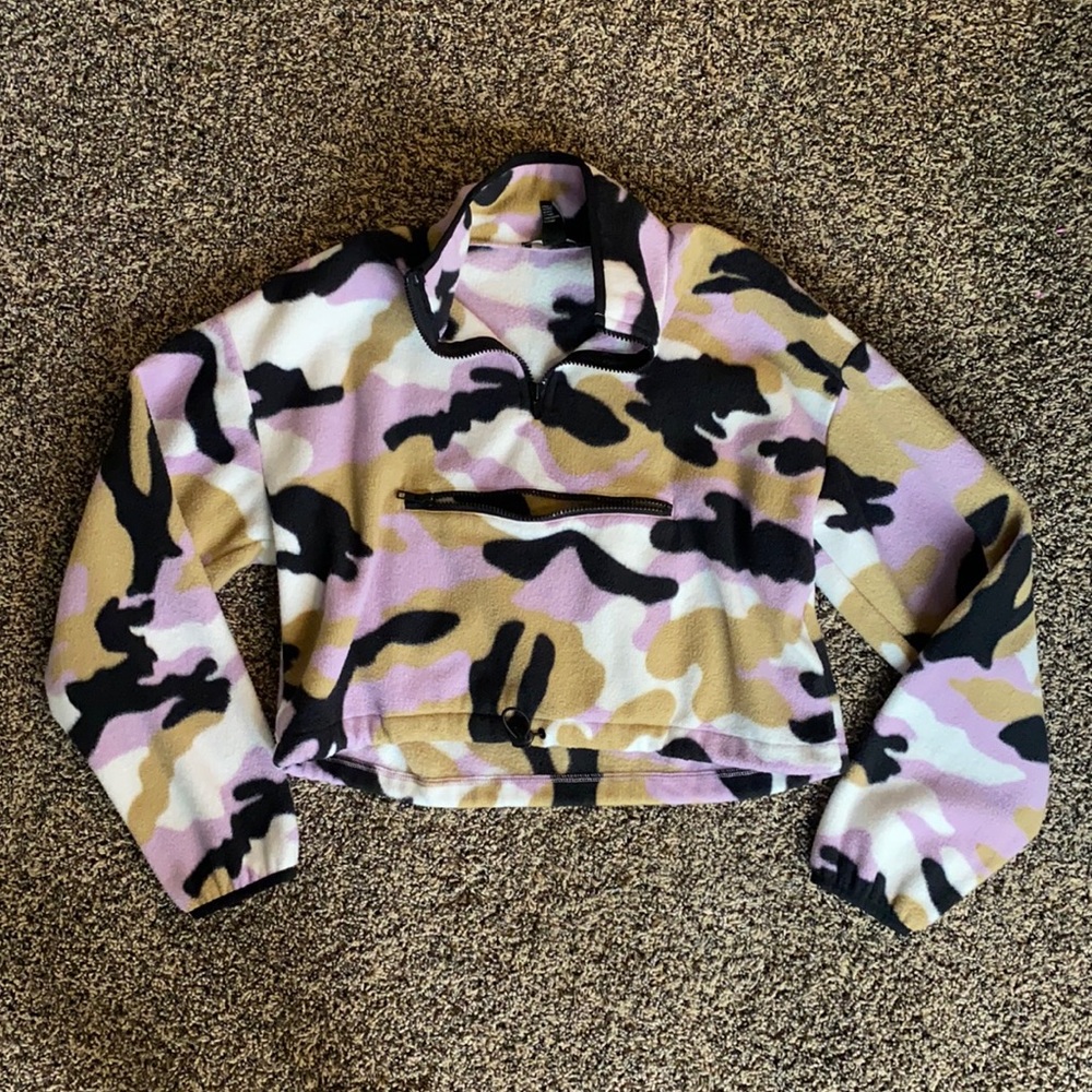 Camo Cropped Jacket